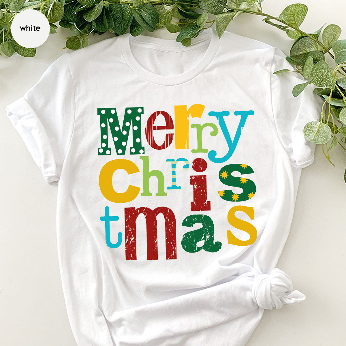 Merry Christmas Shirt, Family 2023 Tee, Xmas T-Shirt product image 81