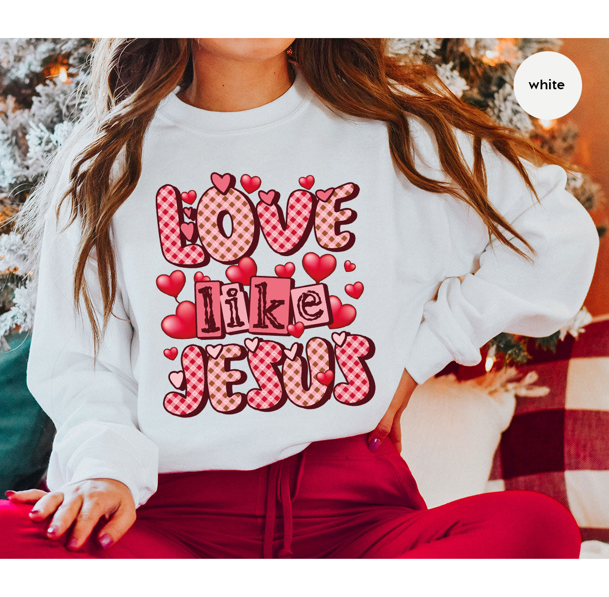 Love Like Jesus Shirt, Valentine's Day Best Gift for Lovers product image 111