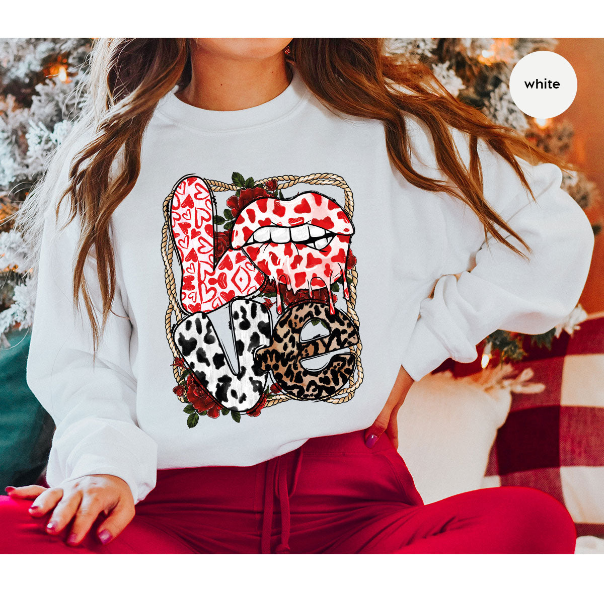 Love Shirt, Lovers Gift, Cool Valentine's Day T-Shirt product image 111