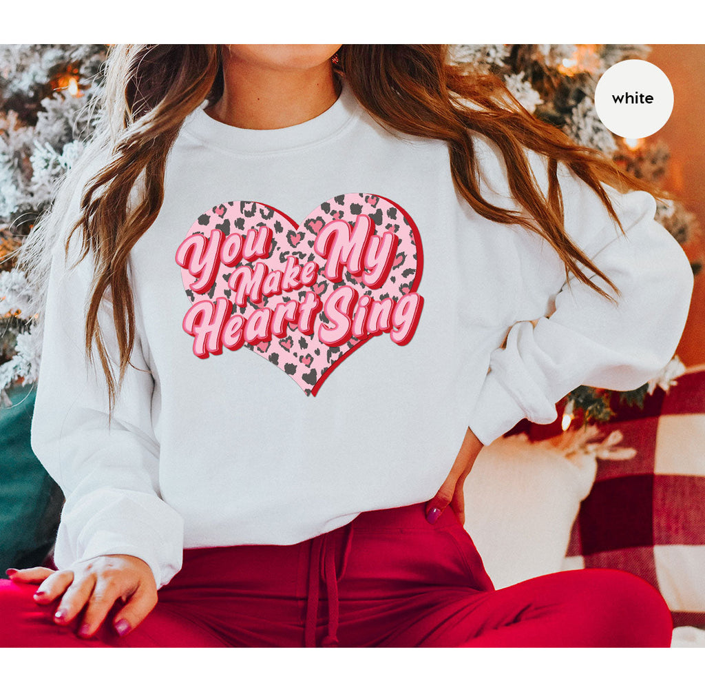 You Make My Heart Sing Shirt, Valentine's Day Romantic Gift product image 111