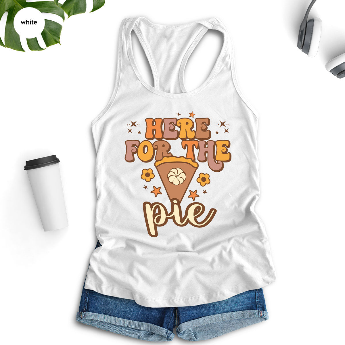 Here For The Pie Shirt, Funny Halloween Cute Hoodie and product image 92