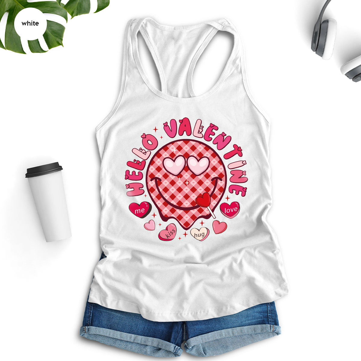 Hello Valentine Shirt, Valentine's Day Love Gift for My product image 96