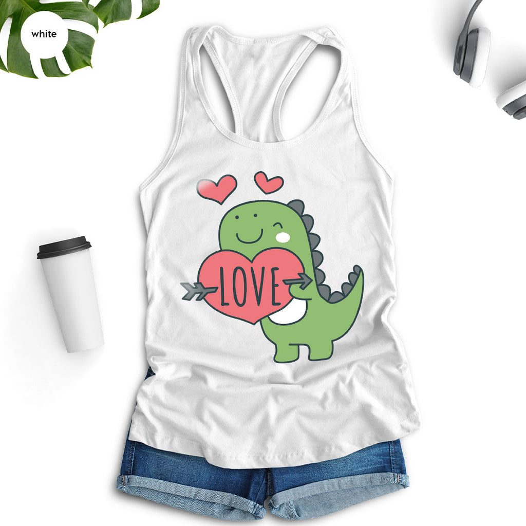 Love Shirt, Lovely Dinosaur Valentine's Day Special For product image 96