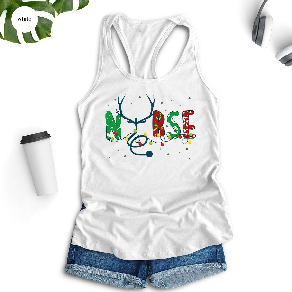 Christmas Nurse Shirt, Health Employee T-Shirt, Gift for product image 82