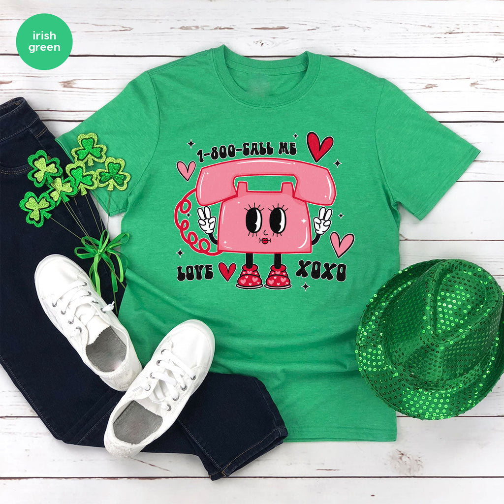 Call Me Lover Shirt, Funny Valentine's Day Cute Love T-Shirt product image 96