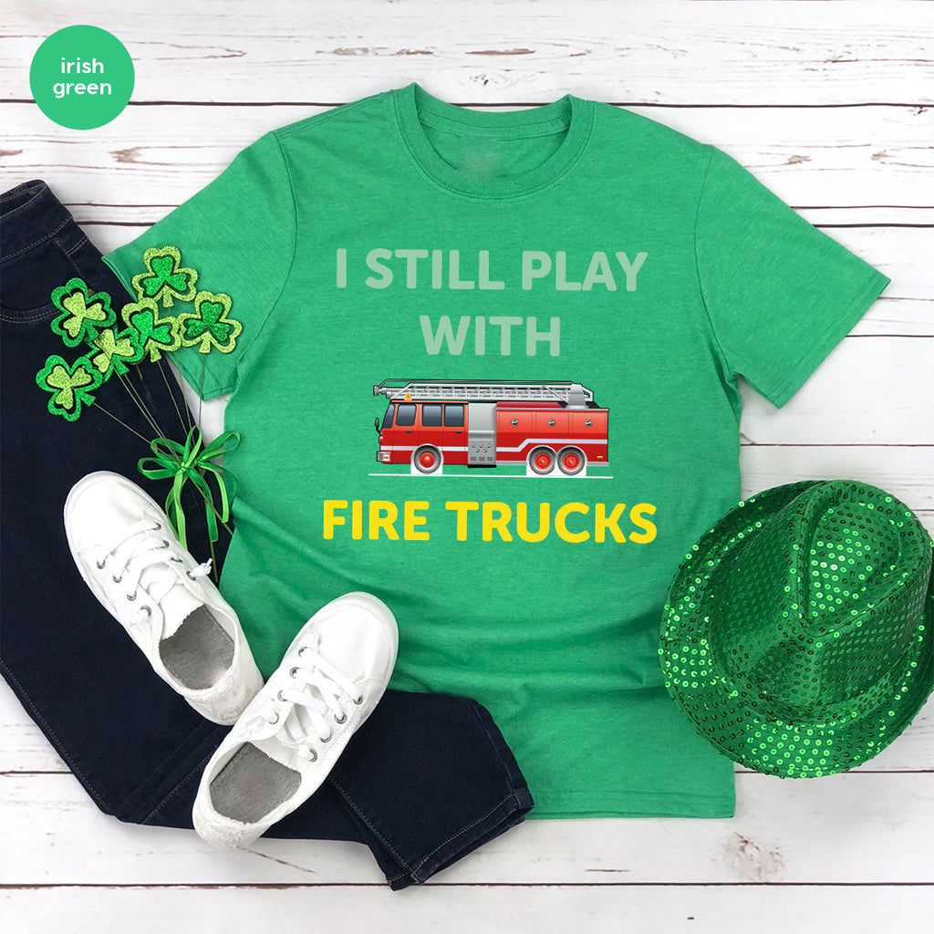 Fire Truck Shirt, Funny Fighter T-Shirt, Fireman Tee product image 97