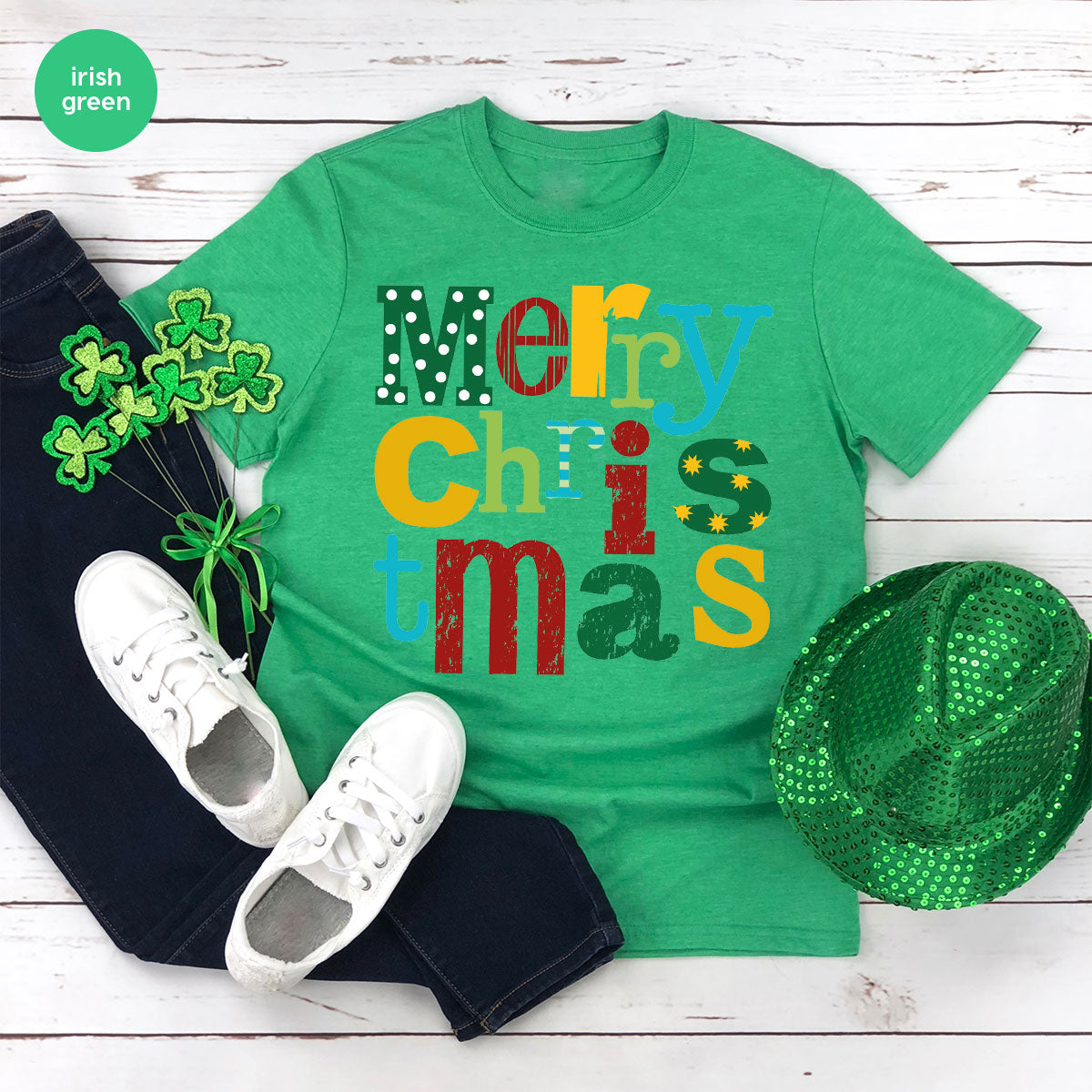 Merry Christmas Shirt, Family 2023 Tee, Xmas T-Shirt product image 69