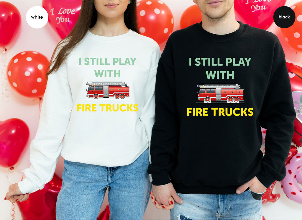 Fire Truck Shirt, Funny Fighter T-Shirt, Fireman Tee product image 3