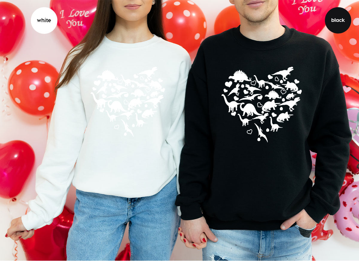 Dinosaur Shirt, Valentine T-Shirt, 2023 Gift product image 101