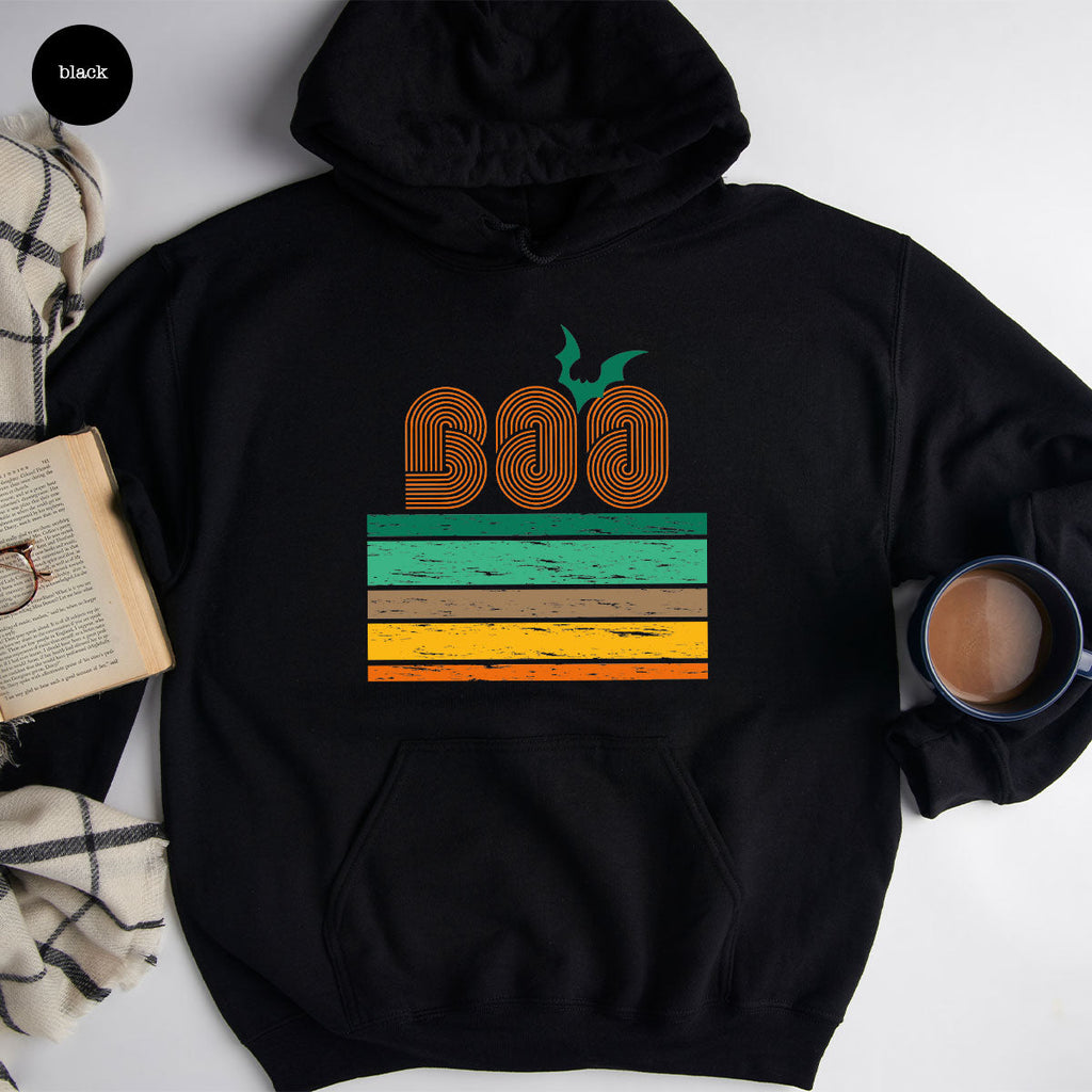 Boo Hoodie, Halloween Sweatshirt, Long Sleeve Designs product image 19