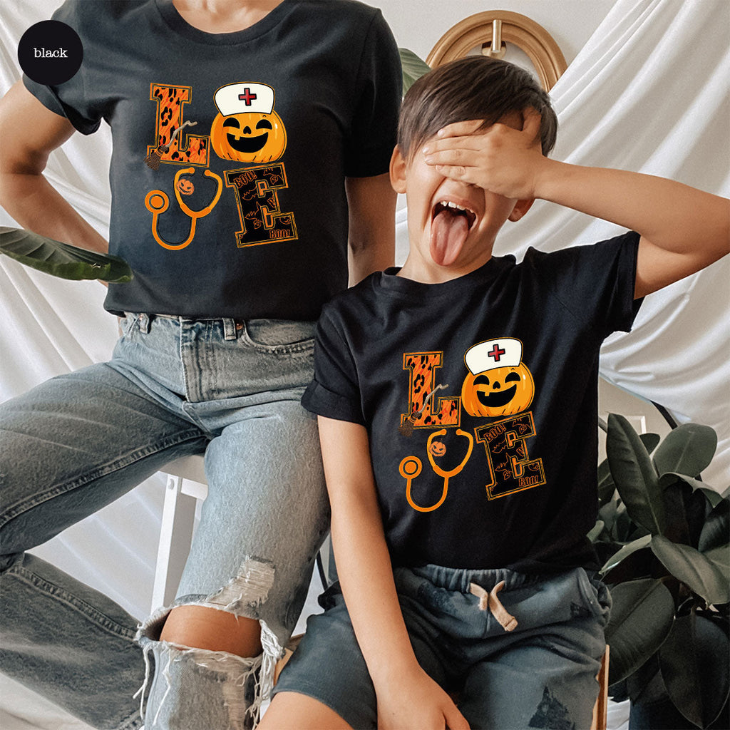 Halloween 2023 Shirt, Nurse TShirt, Pumpkin T Spooky Kids product image 24