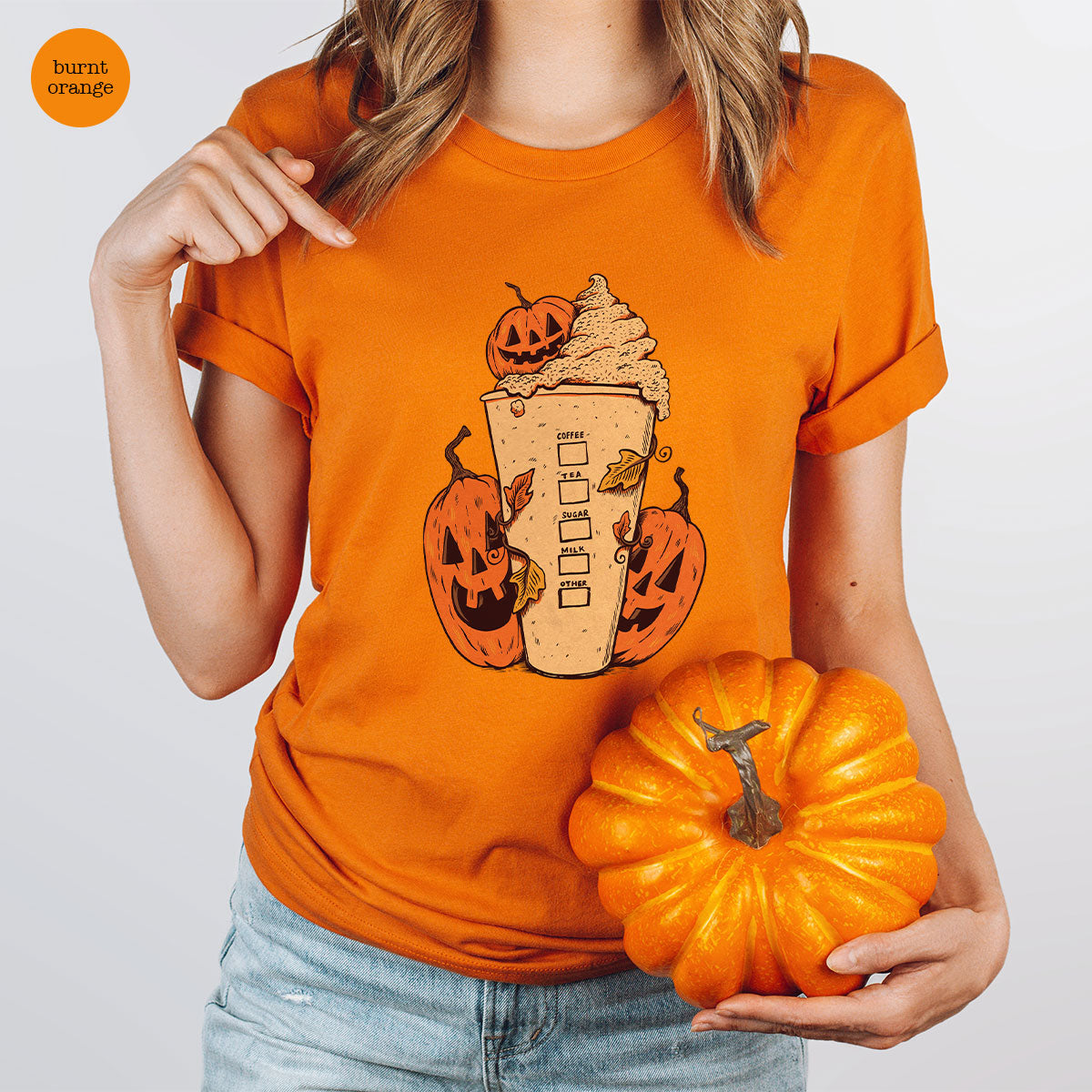 Halloween Pumpkin Juice Shirt, Funny T-Shirt, Family Tee product image 33