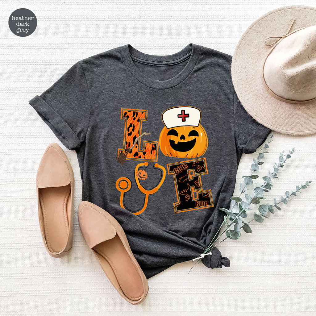 Halloween 2023 Shirt, Nurse TShirt, Pumpkin T Spooky Kids product image 28