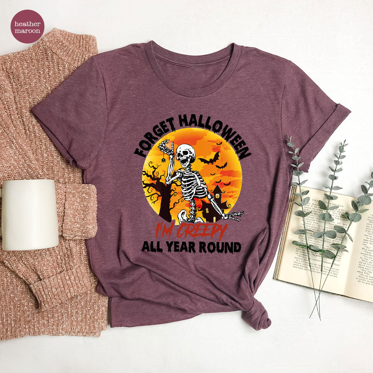 Halloween Creepy T-Shirt, Design, Tee product image 33