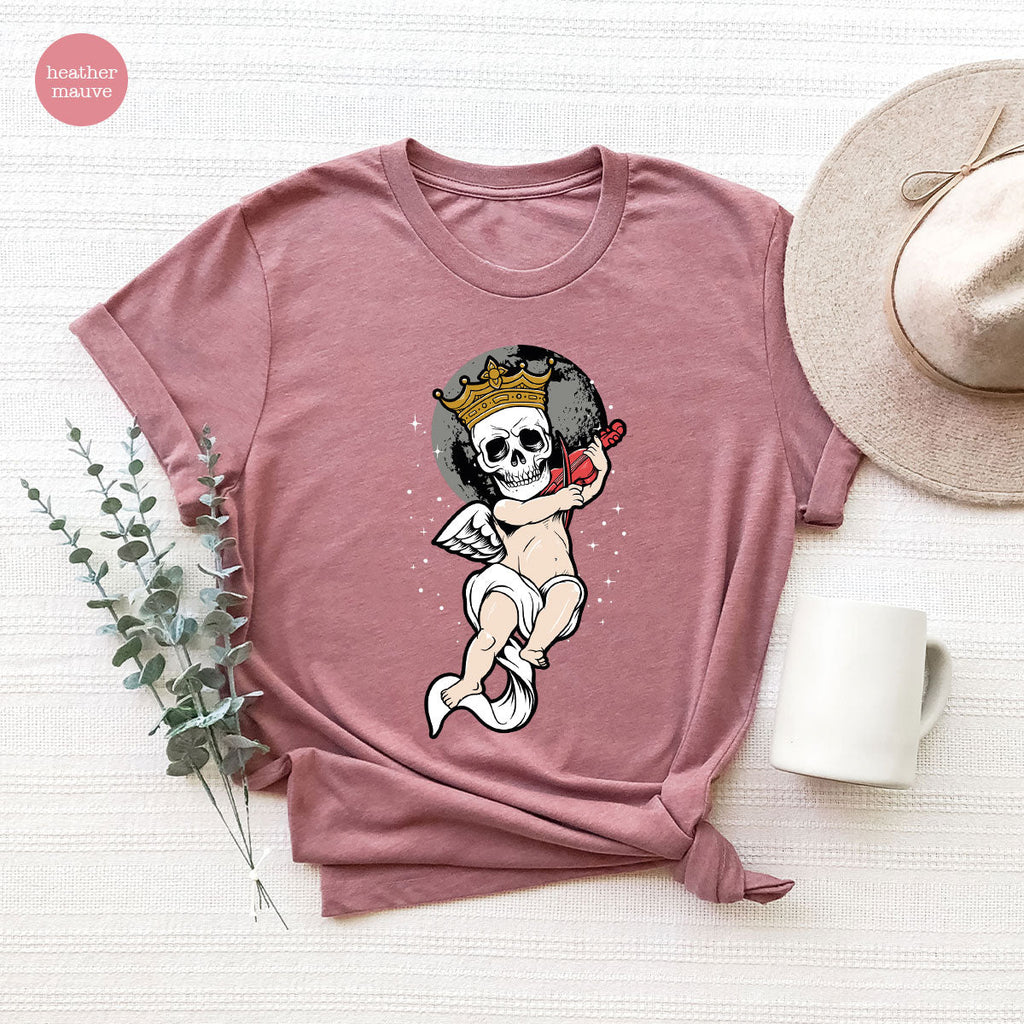 Funny Skeleton Halloween T-Shirt, Baby Tee, Best Gift product image 36