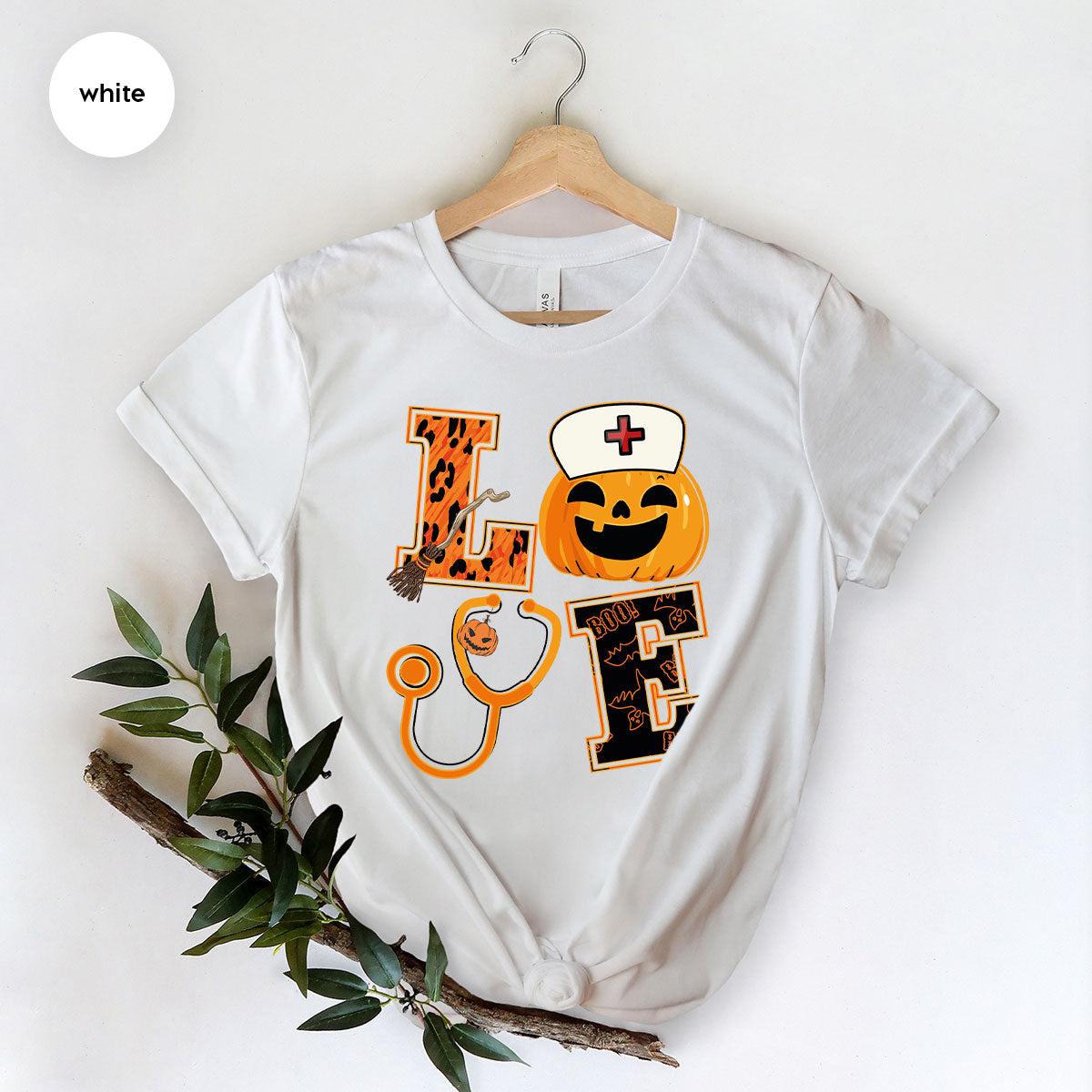 Halloween 2023 Shirt, Nurse TShirt, Pumpkin T Spooky Kids product image 35