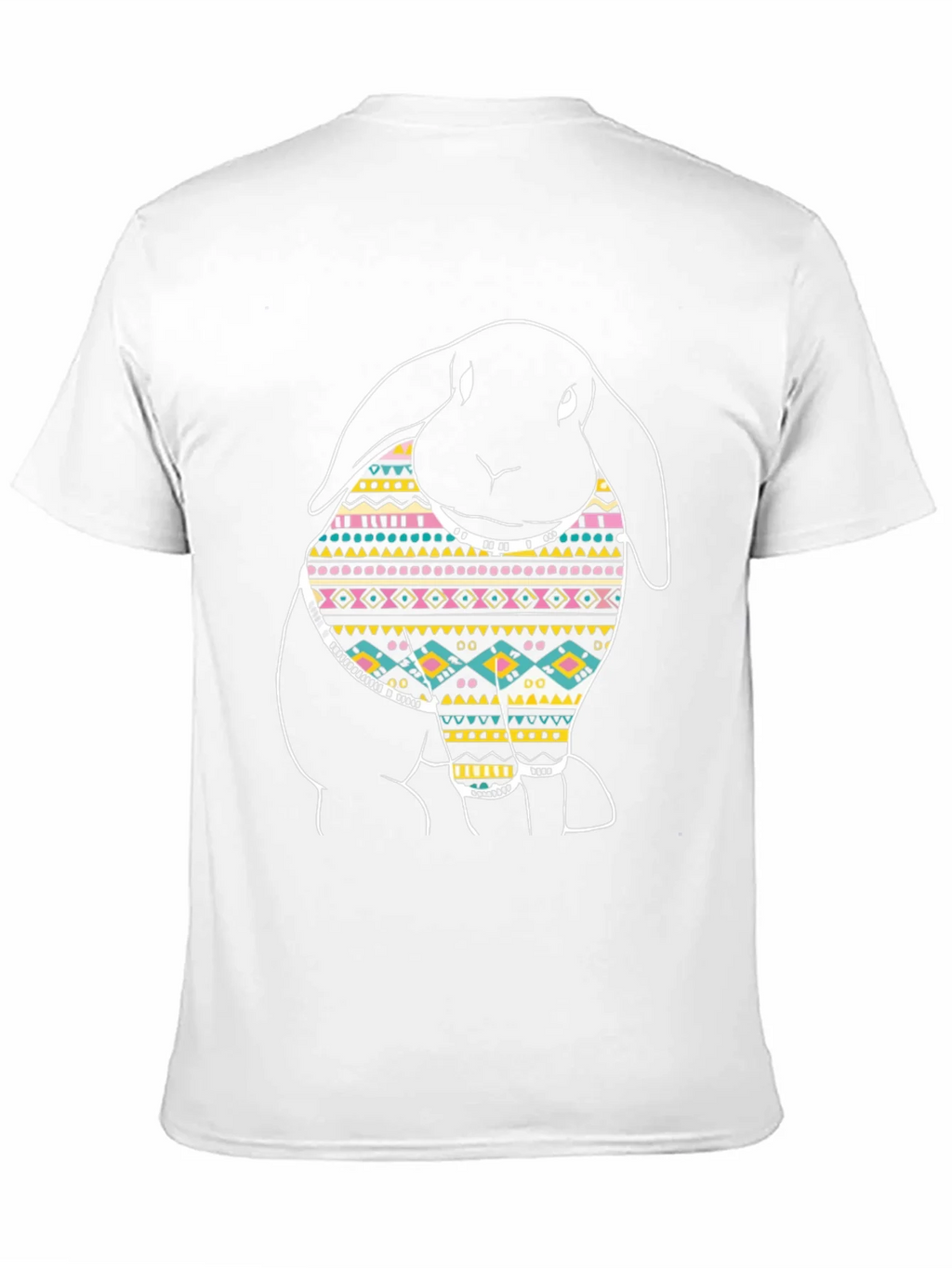 Rabbit Pattern Graphic T-Shirt product image 6