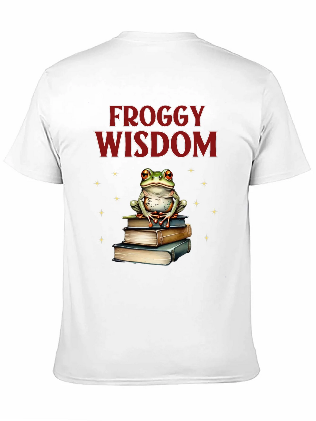 Froggy Wisdom T-Shirt - Book Lover Tee product image 10