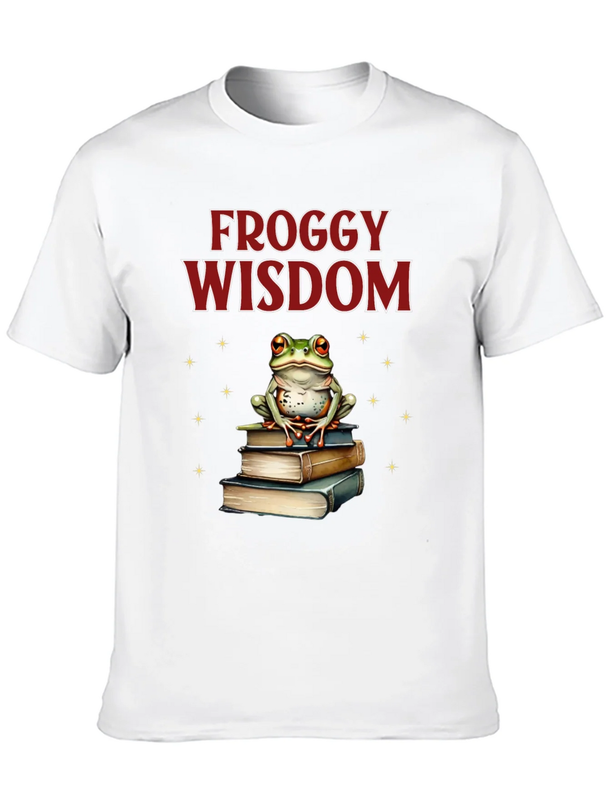 Froggy Wisdom T-Shirt - Book Lover Tee product image 9