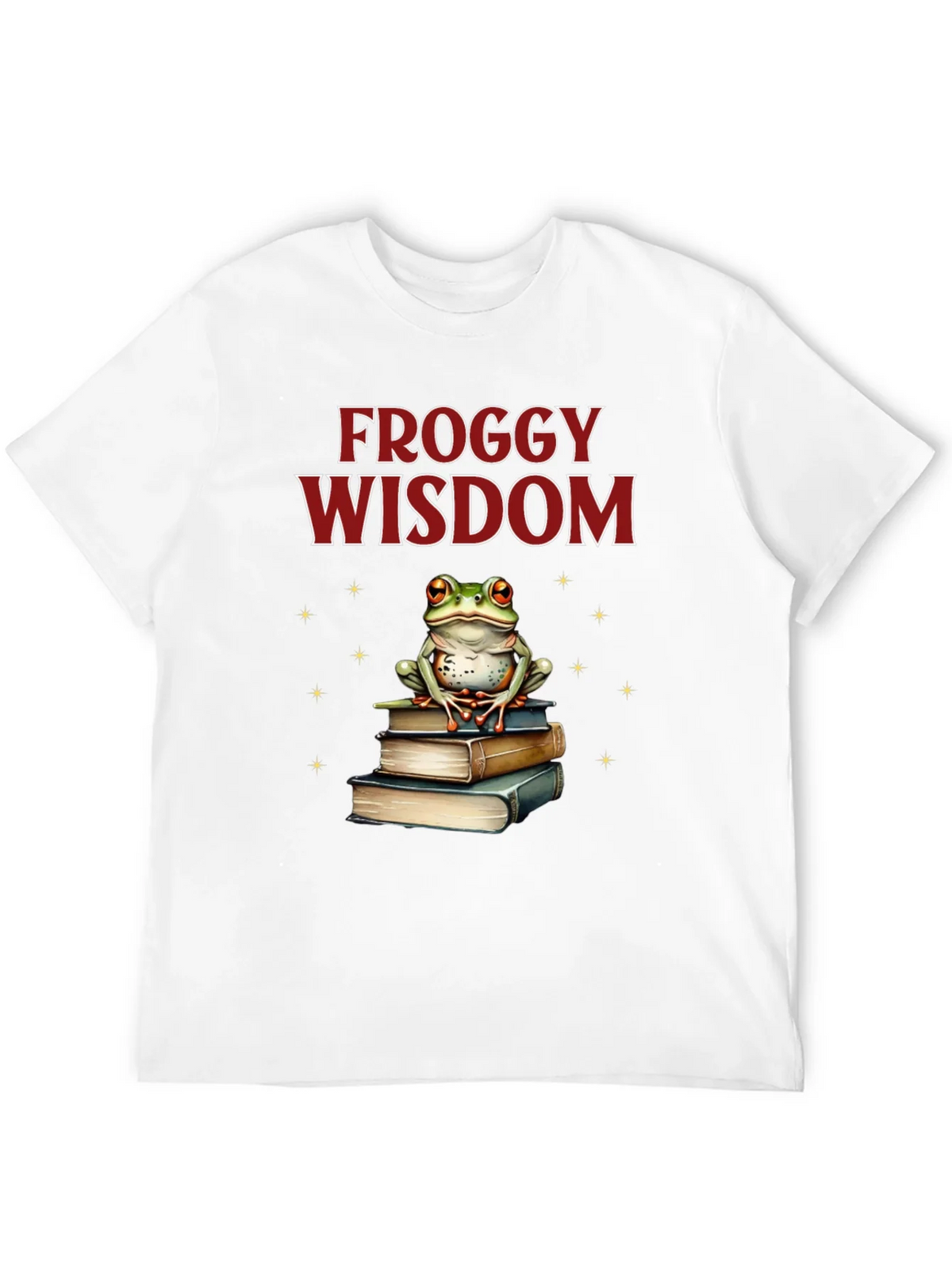 Froggy Wisdom T-Shirt - Book Lover Tee product image 11