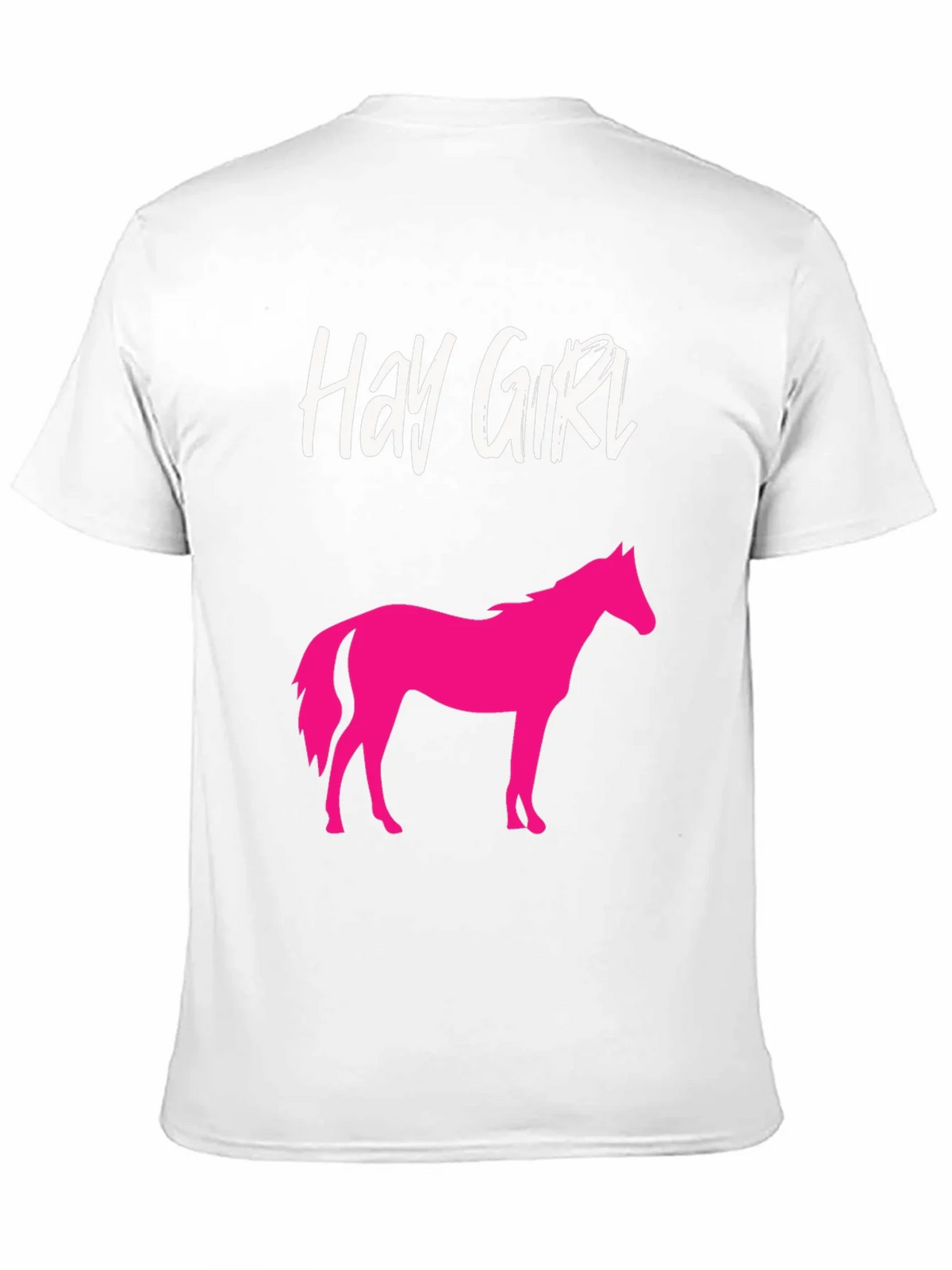 Hay Girl Horse Graphic Tee - Novelty Shirt product image 8
