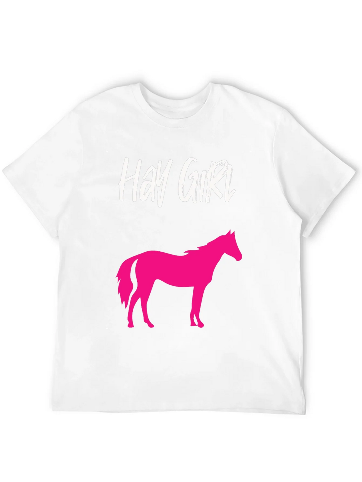 Hay Girl Horse Graphic Tee - Novelty Shirt product image 9