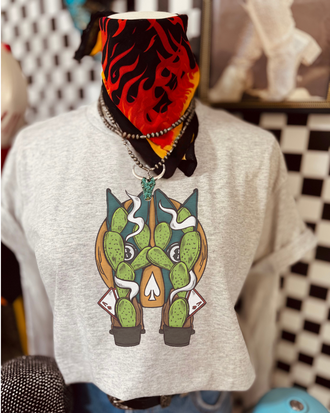 Traveling Boots Sublimation Tee product image 1