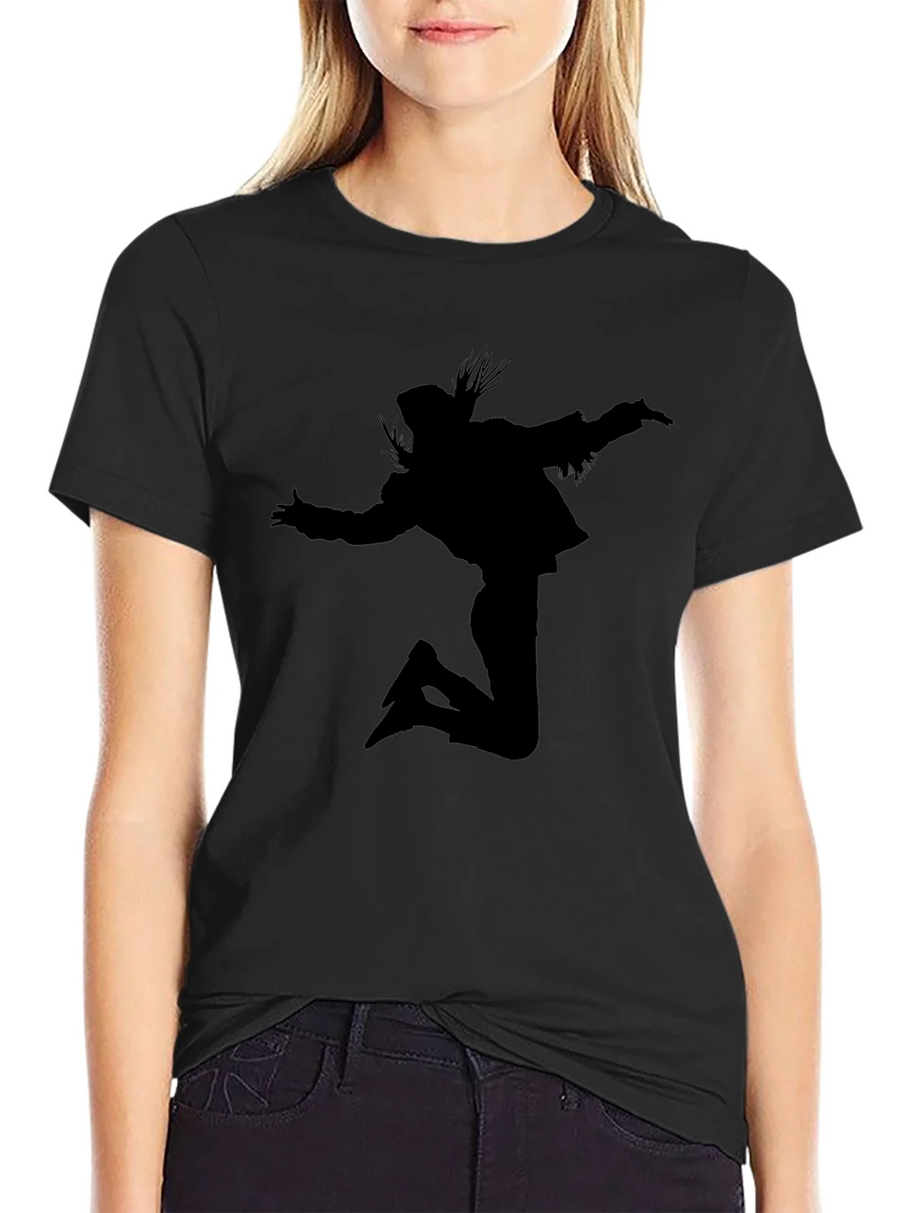 Silhouette Jump T-Shirt - Black product image 2