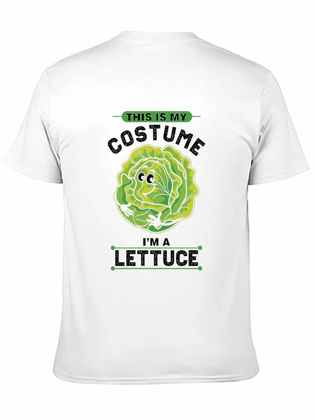Lettuce Costume T-Shirt - Halloween Funny Tee product image 7