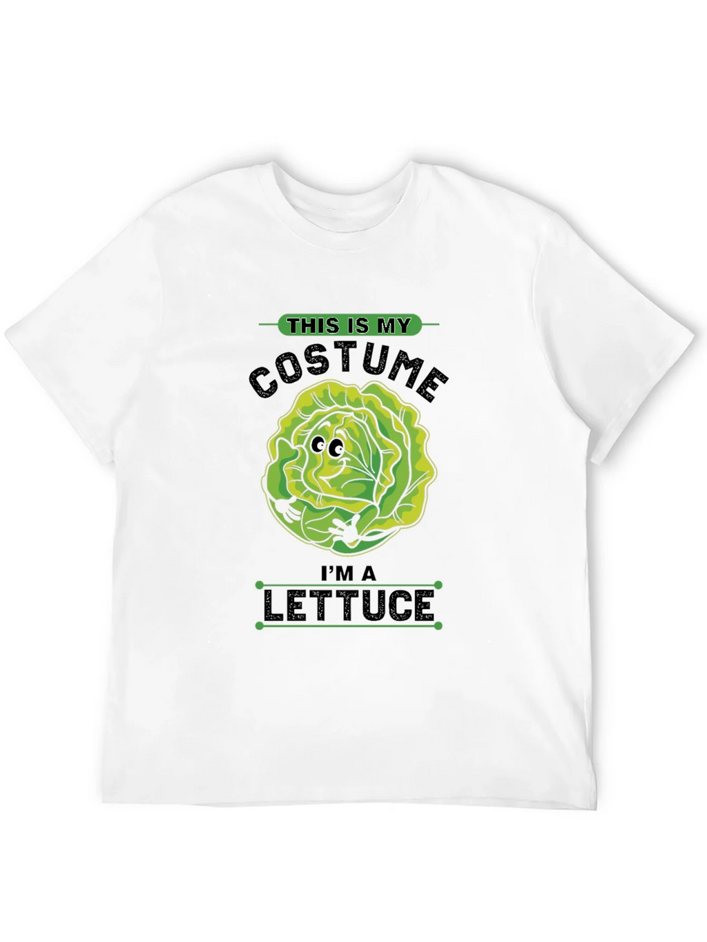 Lettuce Costume T-Shirt - Halloween Funny Tee product image 8