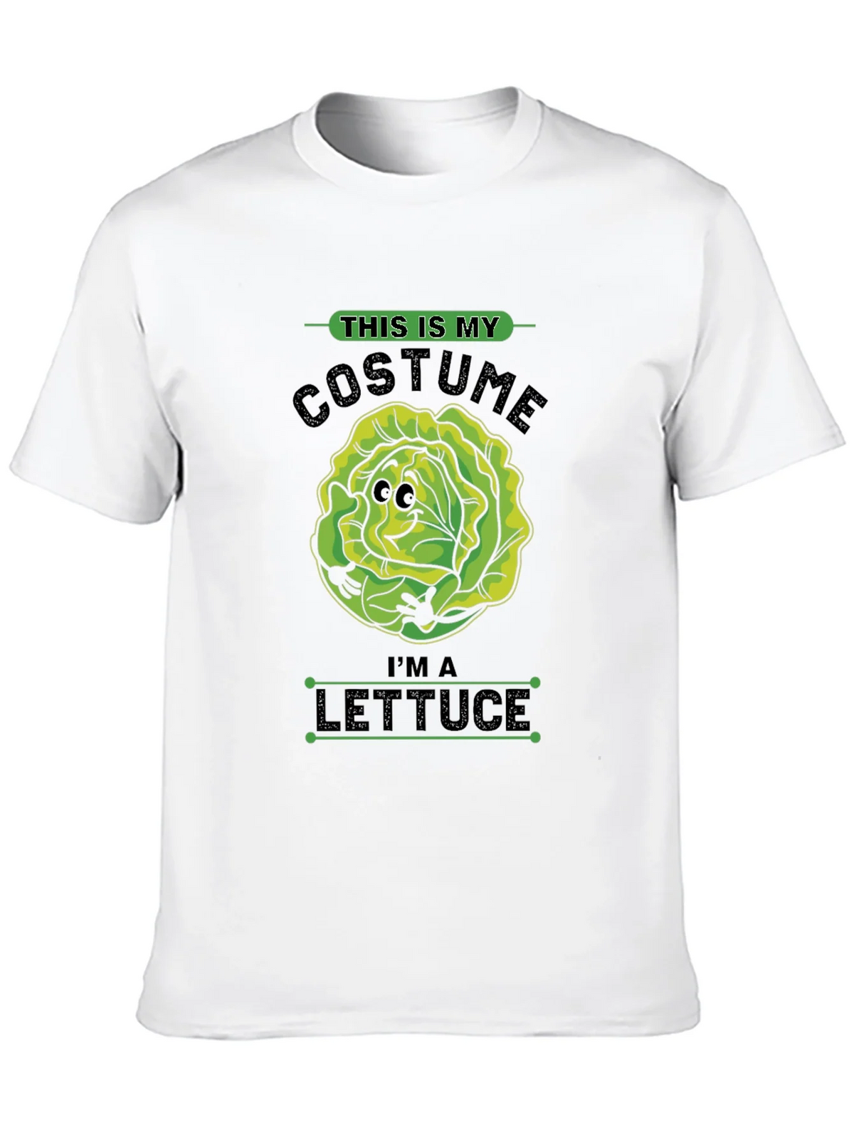 Lettuce Costume T-Shirt - Halloween Funny Tee product image 6