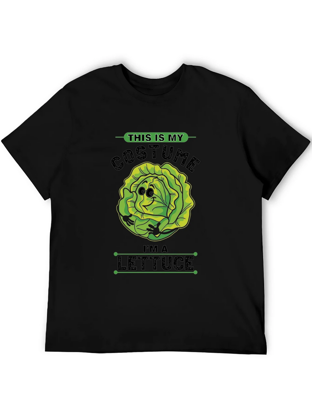 Lettuce Costume T-Shirt - Halloween Funny Tee product image 3