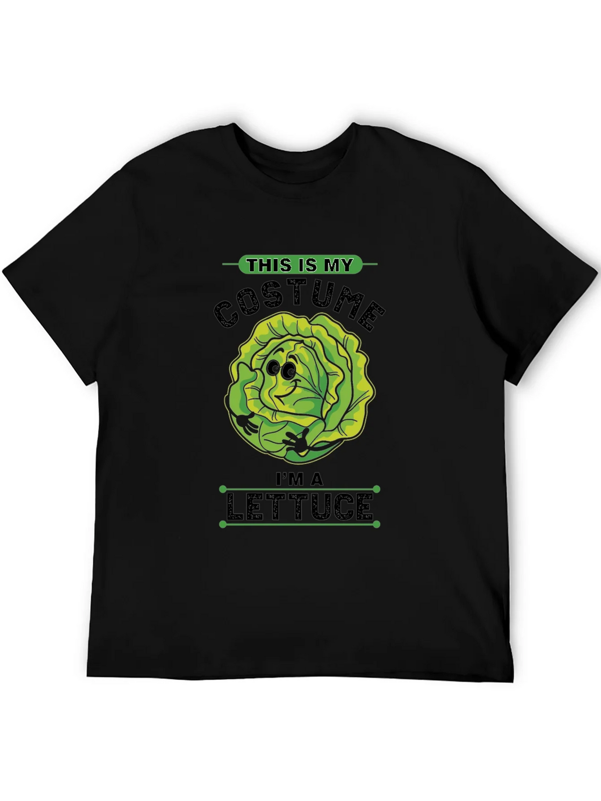 Lettuce Costume T-Shirt - Halloween Funny Tee product image 3