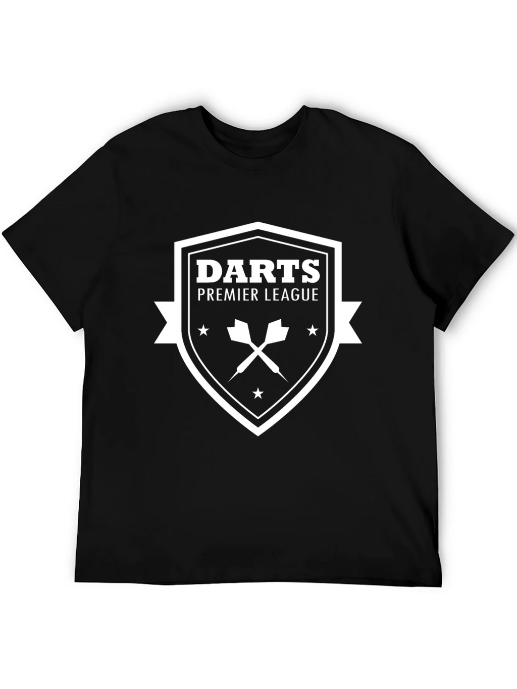 Darts Premier League Graphic Tee - Black Cotton T-Shirt product image 2
