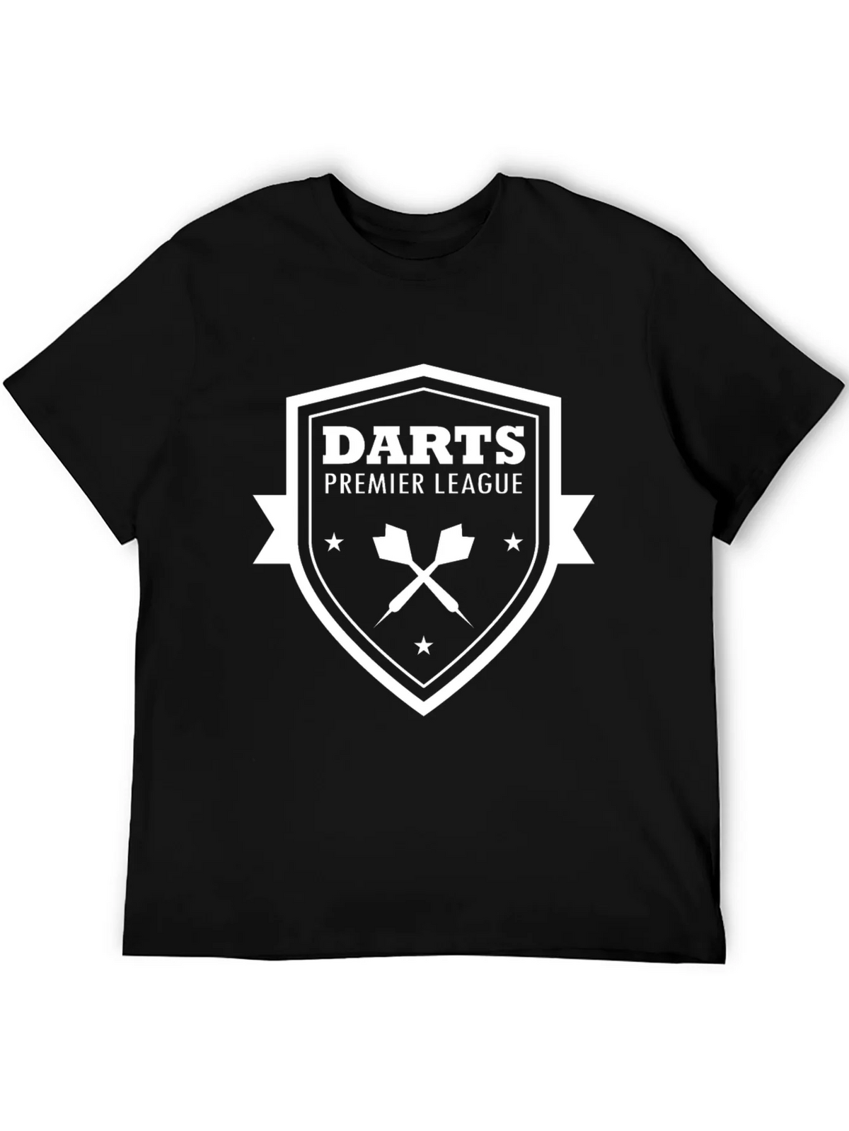 Darts Premier League Graphic Tee - Black Cotton T-Shirt product image 2