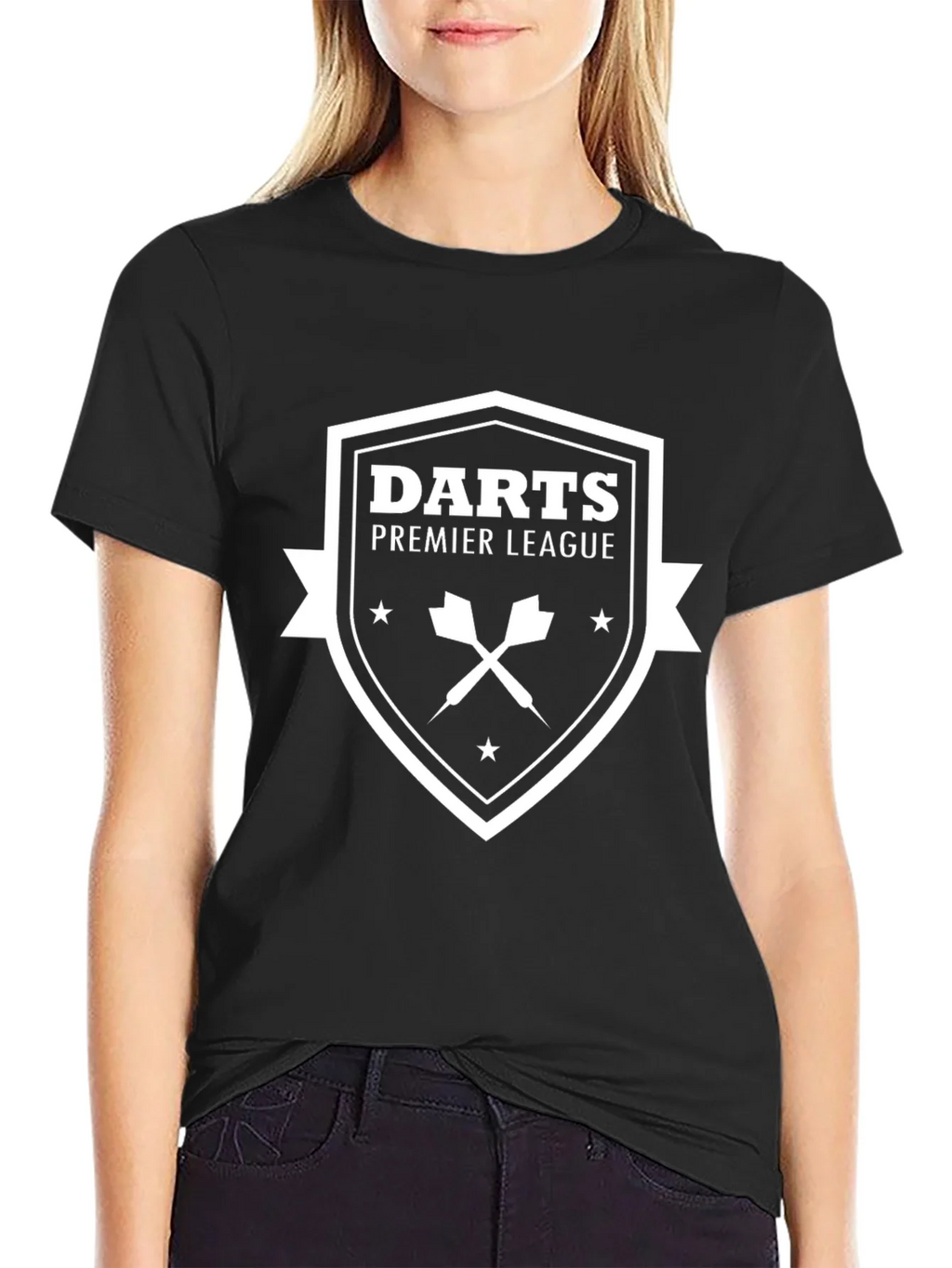 Darts Premier League Graphic Tee - Black Cotton T-Shirt product image 1