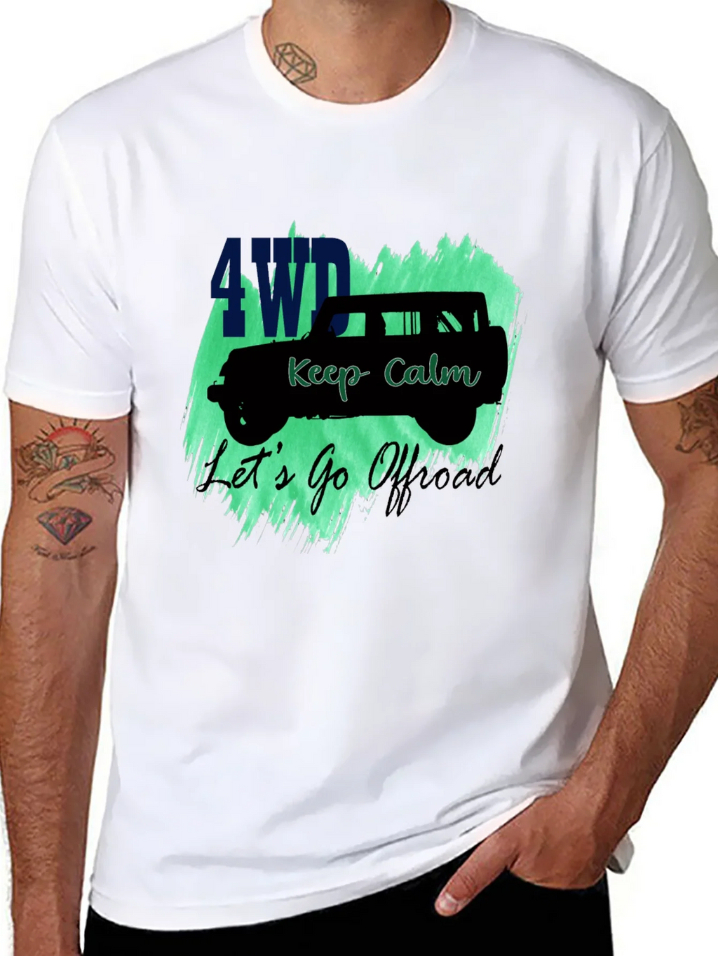 AWD Off-Road Adventure T-Shirt - Keep Calm product image 5