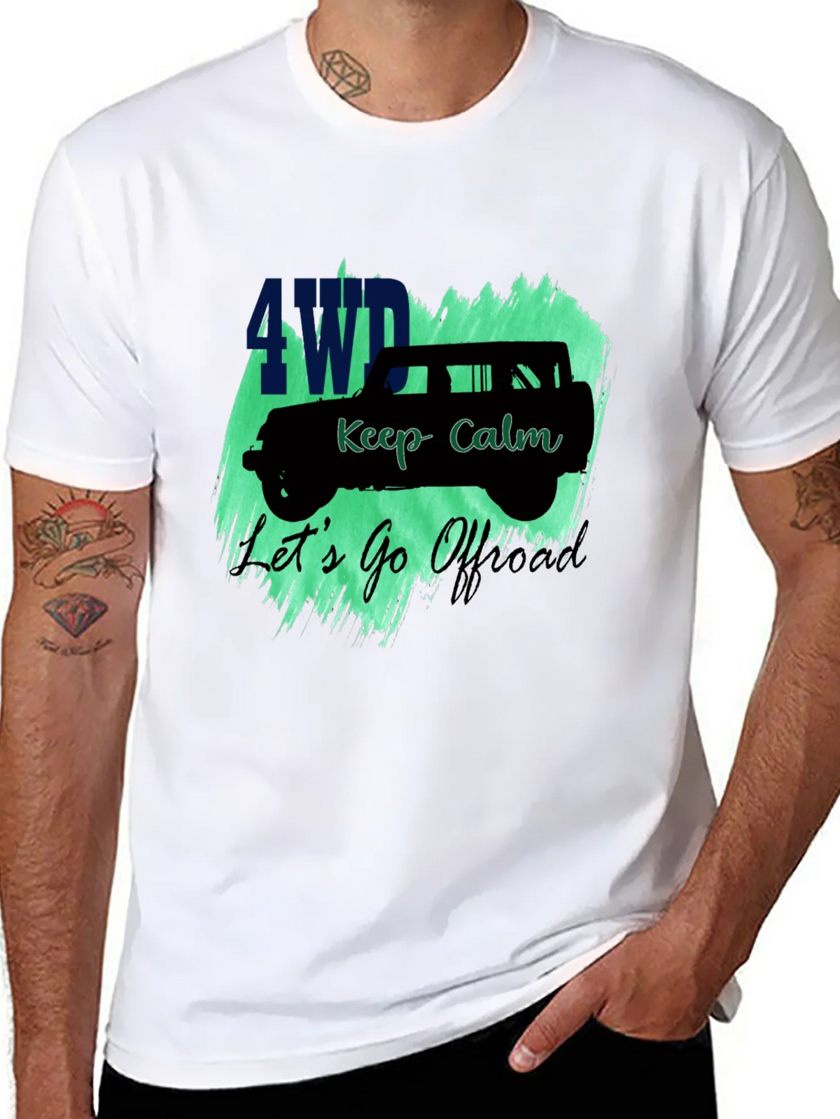 AWD Off-Road Adventure T-Shirt - Keep Calm product image 5