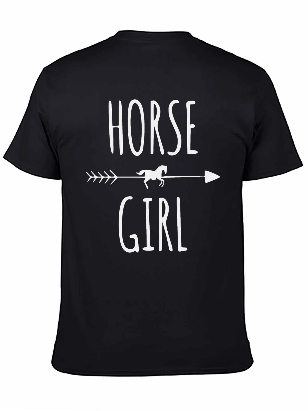 Horse Girl Arrow Graphic T-Shirt product image 3