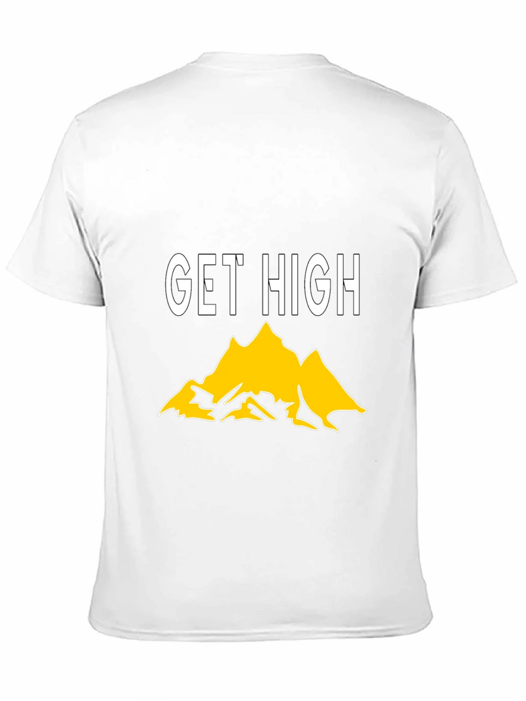 Get High Mountain Graphic Tee - Black product image 3