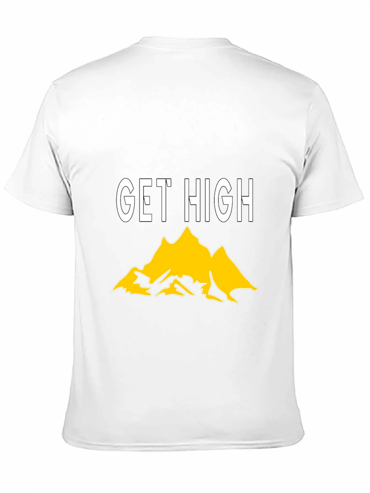 Get High Mountain Graphic Tee - Black product image 3