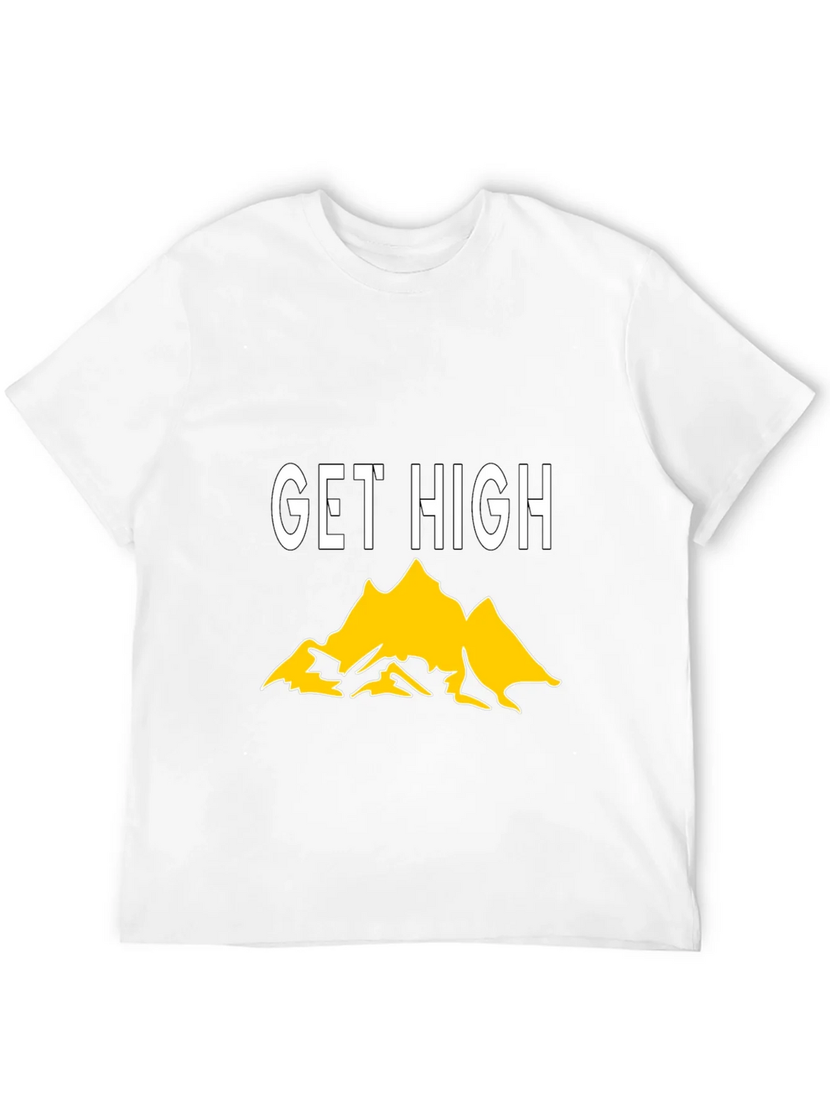Get High Mountain Graphic Tee - Black product image 4