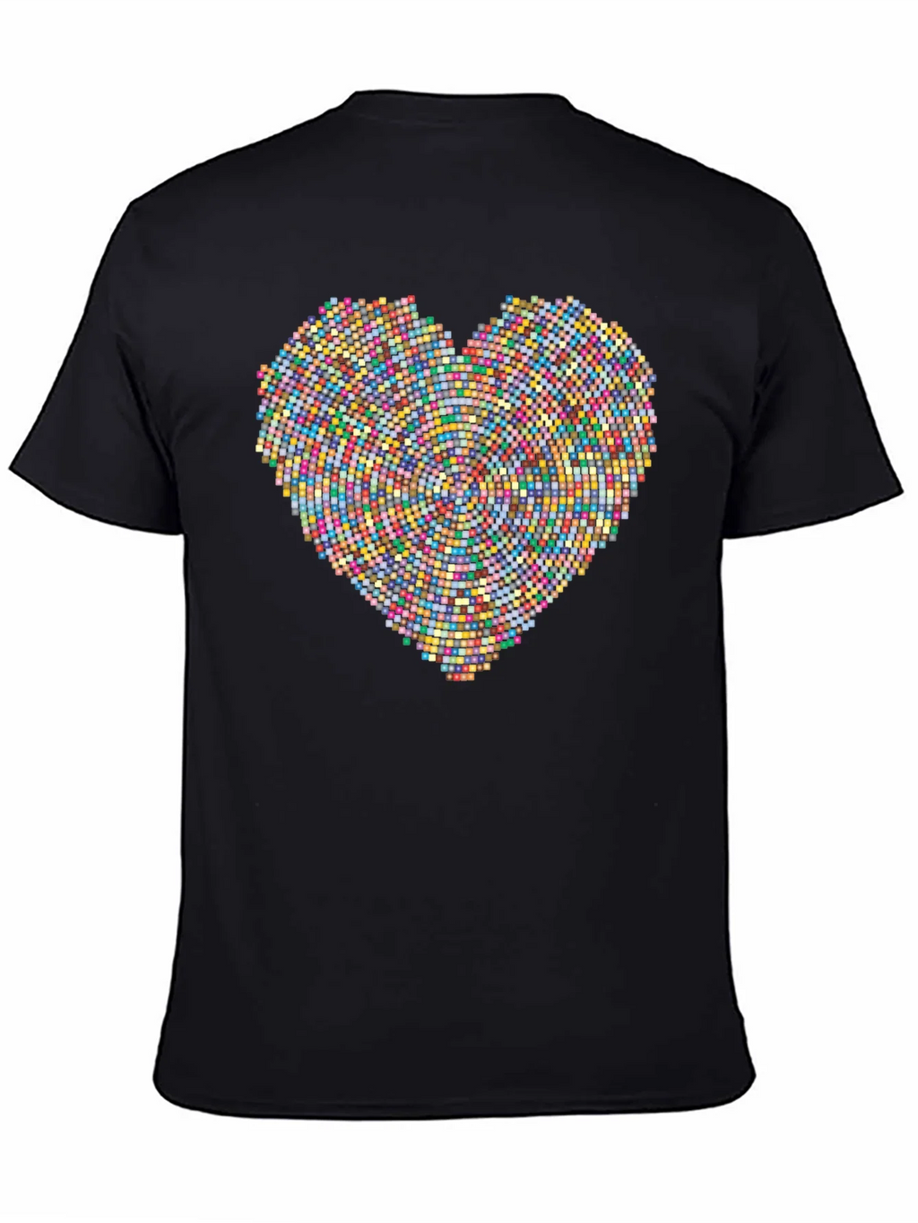 Pixel Heart Graphic Tee - Modern Love product image 3