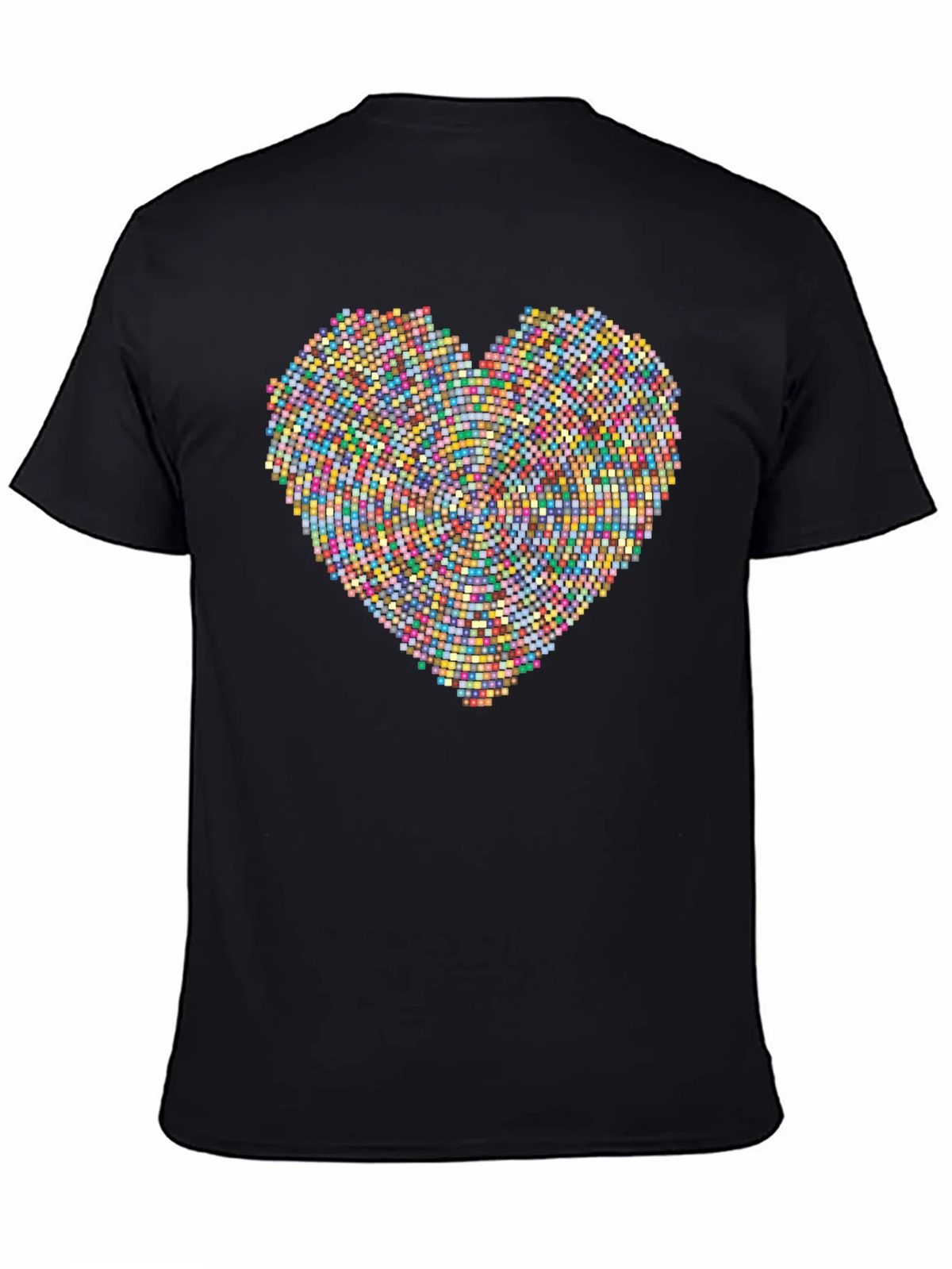 Pixel Heart Graphic Tee - Modern Love product image 3