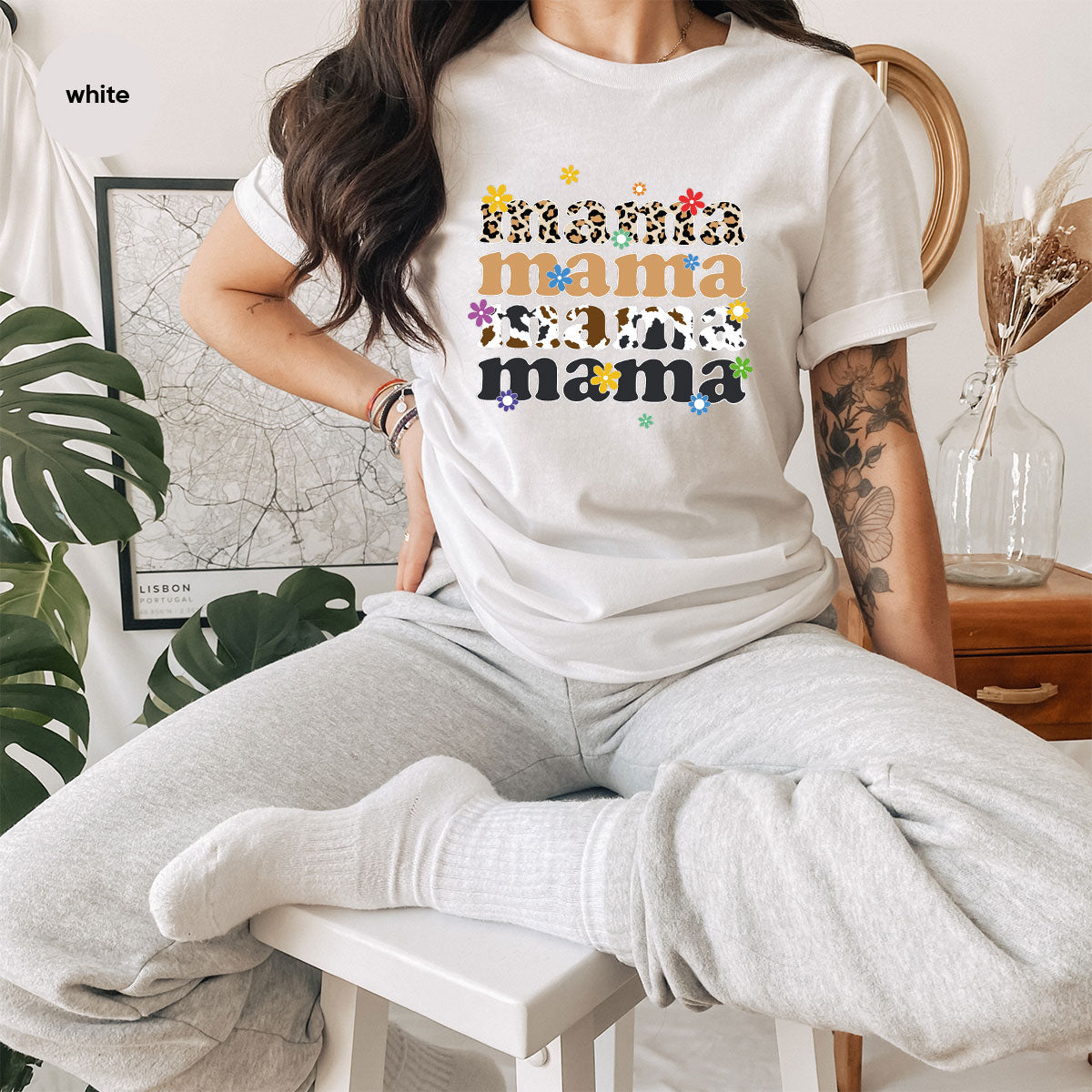 Retro Mama Shirt, For Moms, Gift Mothers product image 83