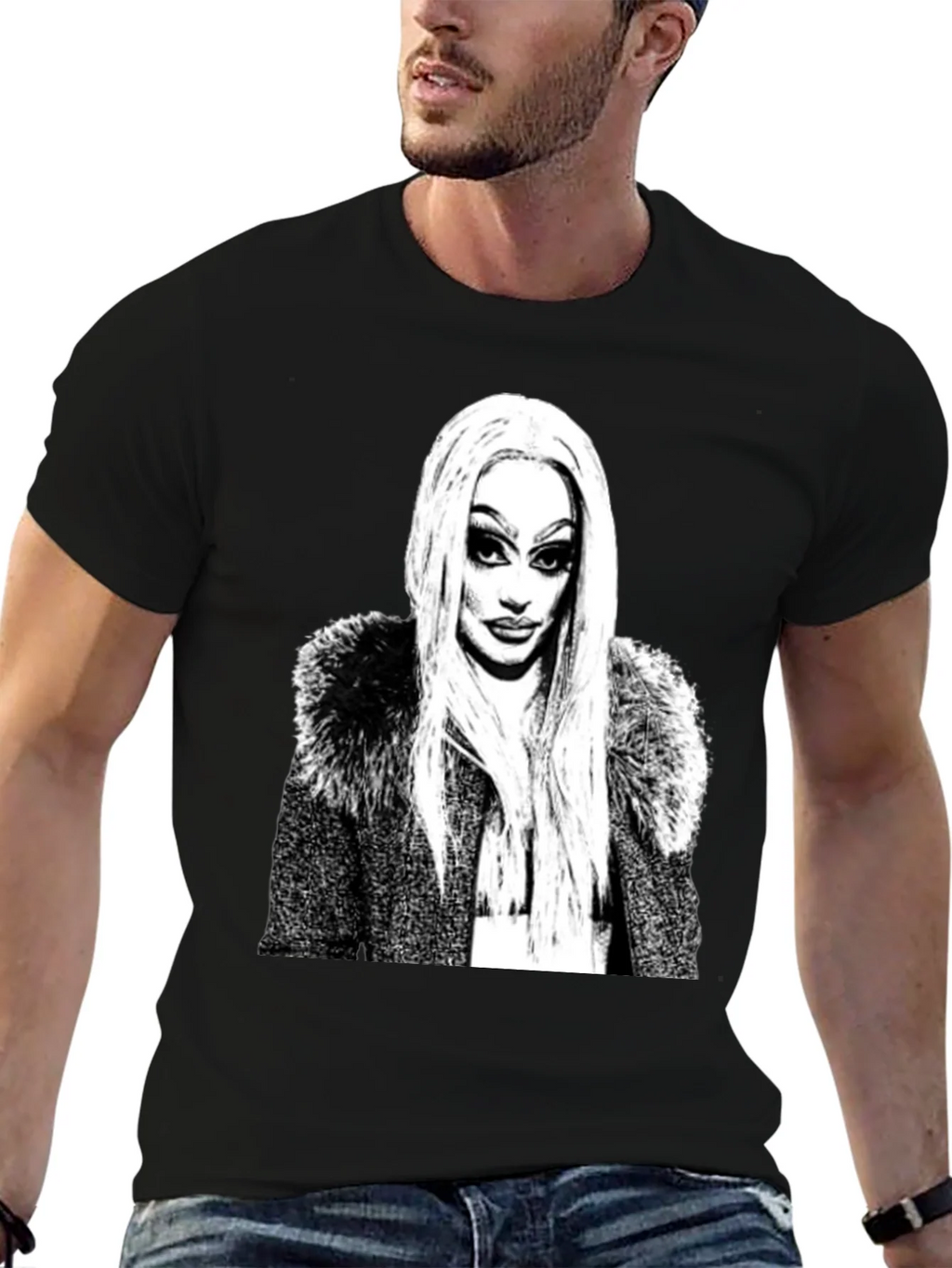 Drag Queen Graphic T-Shirt - Black product image 2