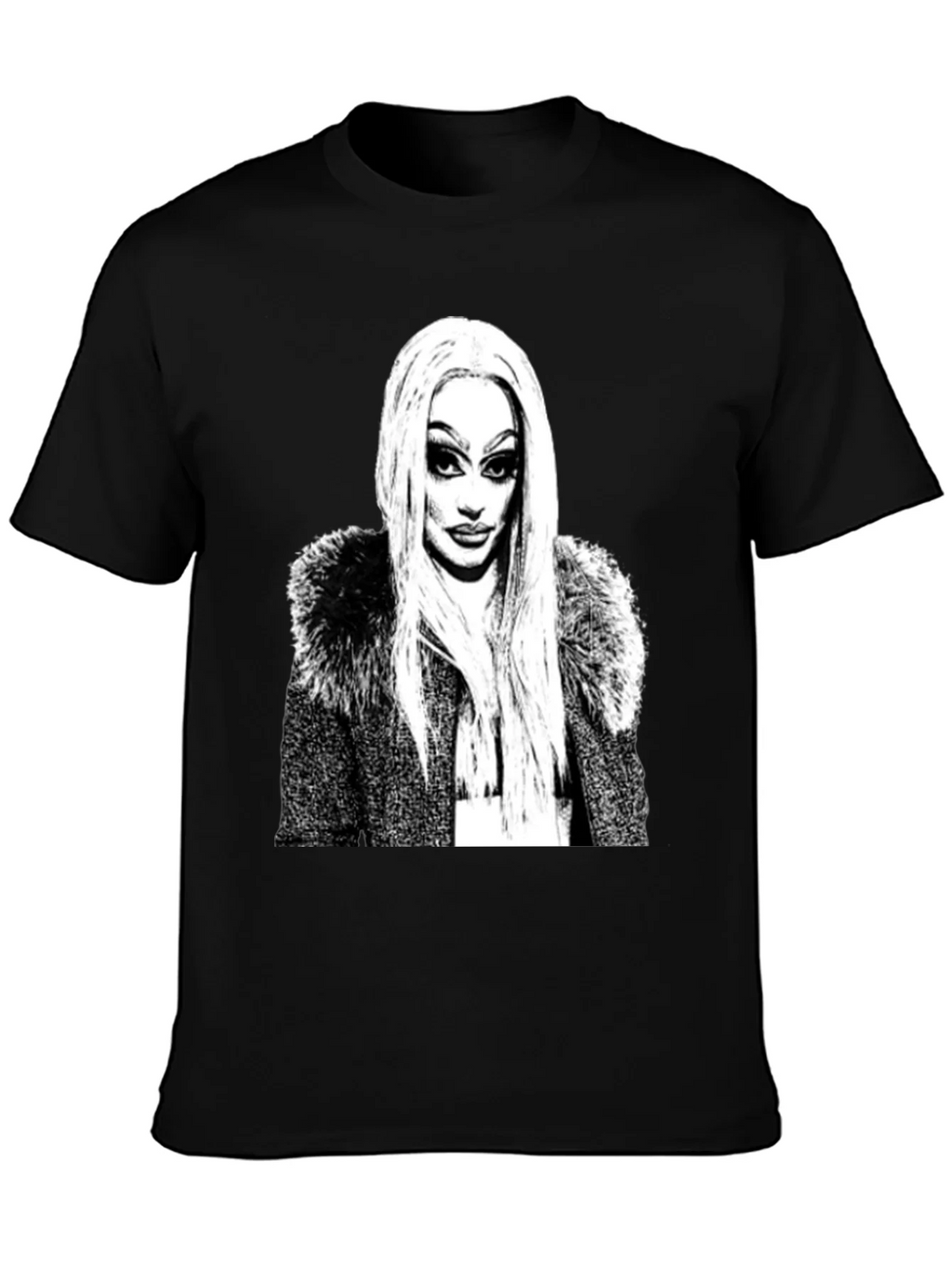 Drag Queen Graphic T-Shirt - Black product image 1