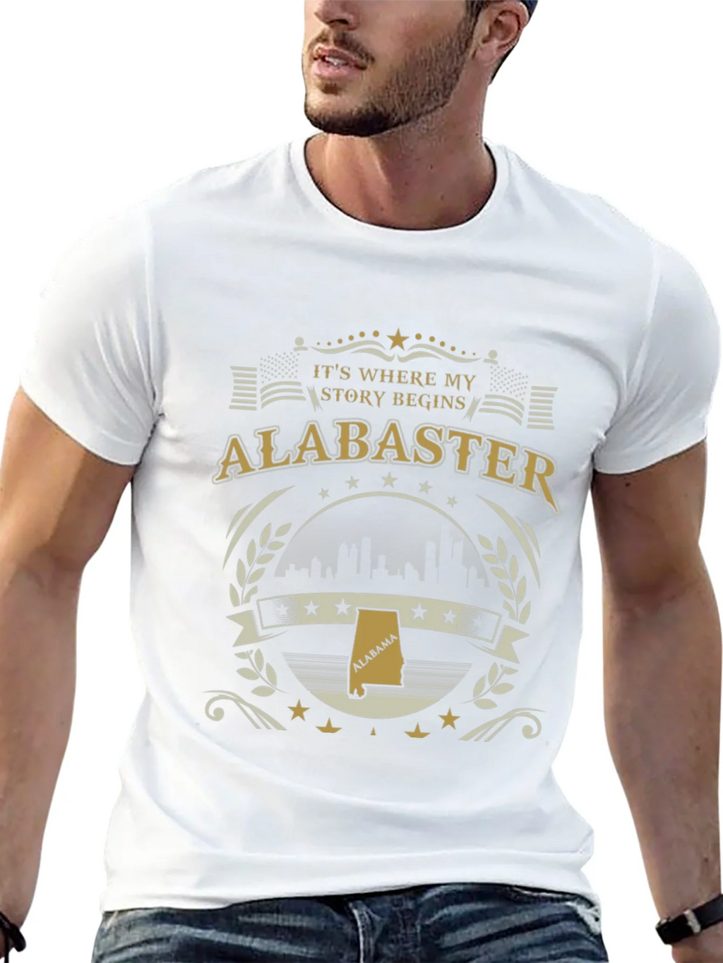 Alabaster Alabama Hometown Pride T-Shirt product image 3