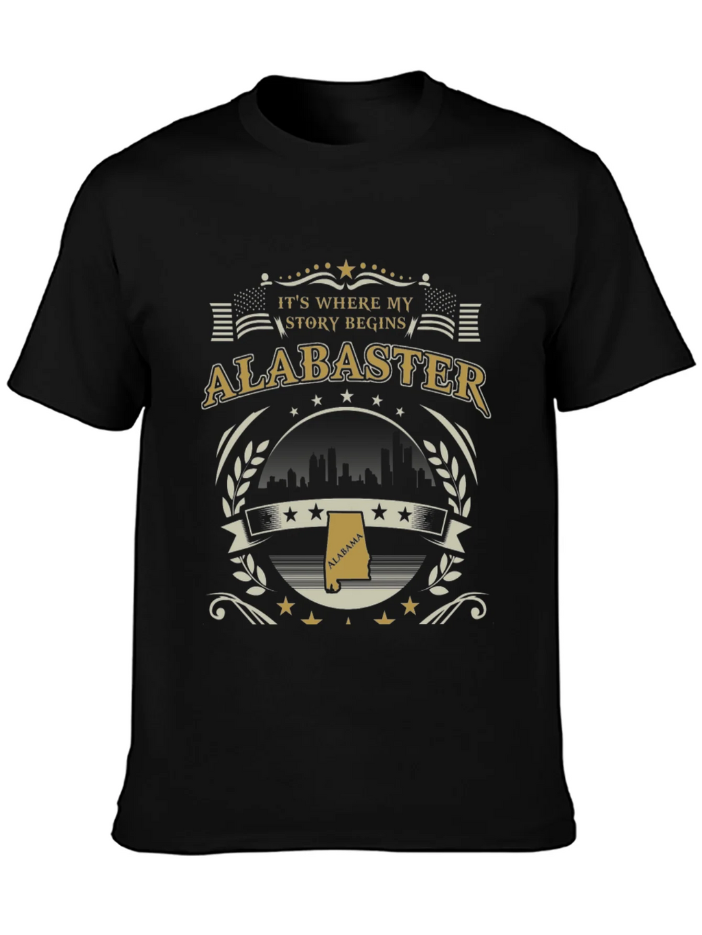 Alabaster Alabama Hometown Pride T-Shirt product image 1