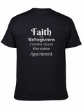 Faith & Forgiveness Graphic T-Shirt - Inspirational Design product image 1